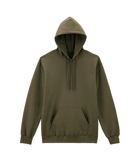 Unisex Adult Hammer Maxweight Hoodie Olive Gildan