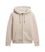 Sweat zippé rose femme superdry borg-1