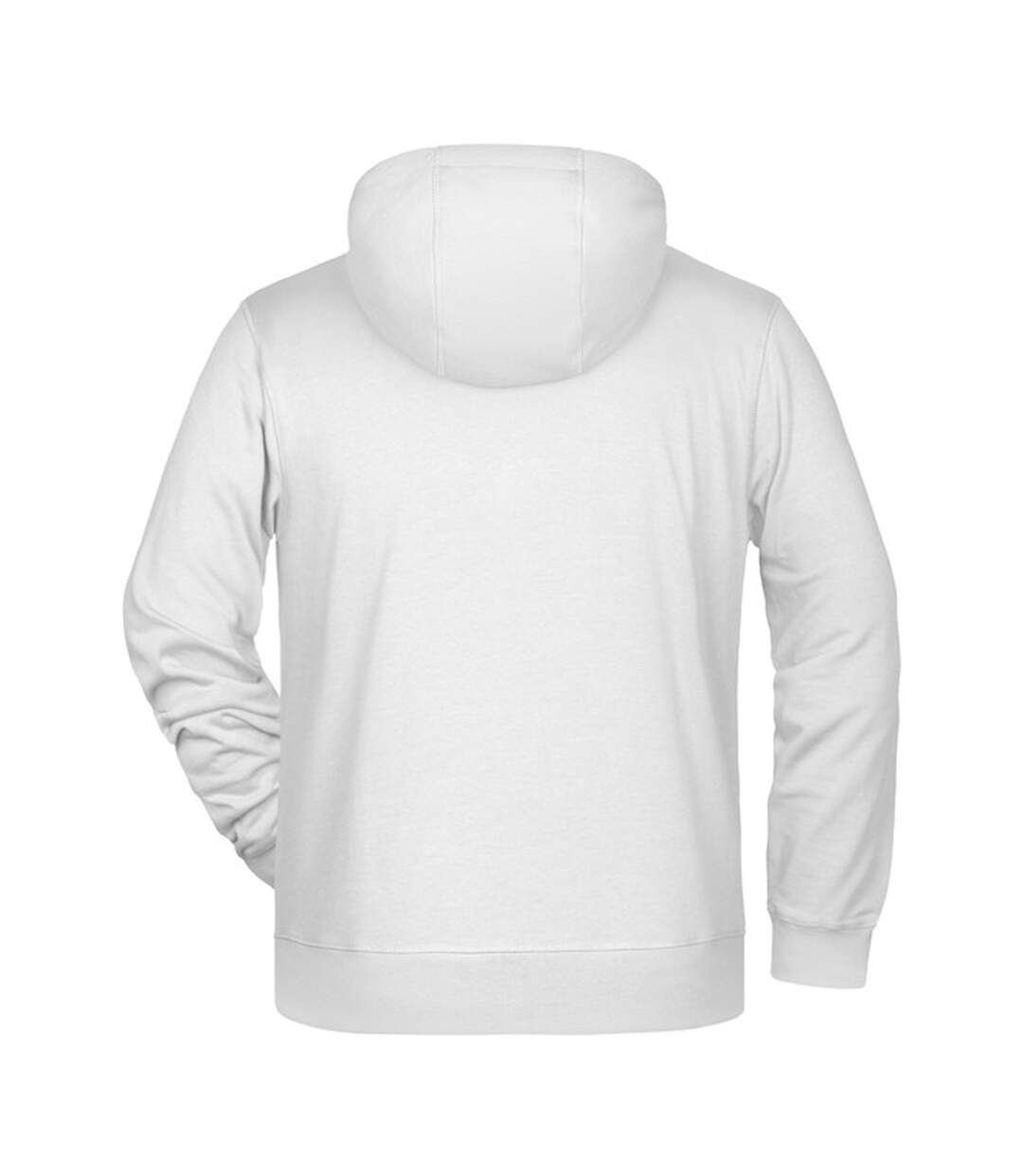 Veste À Capuche Homme Blanc James And Nicholson-2