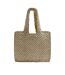 Vivid Raffia Tote Bag One Size Natural Raffia Where's That From-2