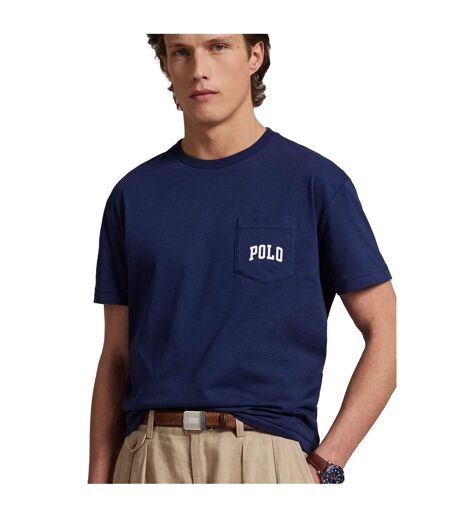T-shirt Motif/style Ours Homme Bleu Marine Ralph Lauren