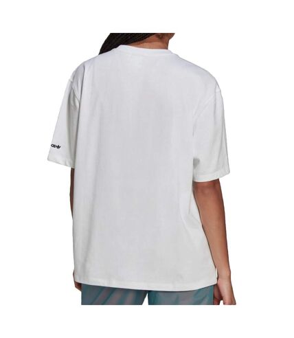 T-shirt Blanc Femme Adidas H35894 - 34