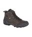 IMAC Mens All Terrain Waterproof Lace Leather Ankle Boots (Dark Brown) - UTDF1891