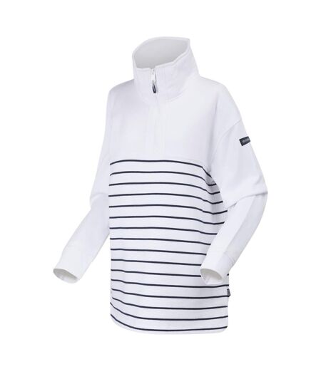 Sweat bayletta femme blanc / bleu marine Regatta