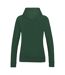 Sweat à capuche college femme vert bouteille Awdis Awdis