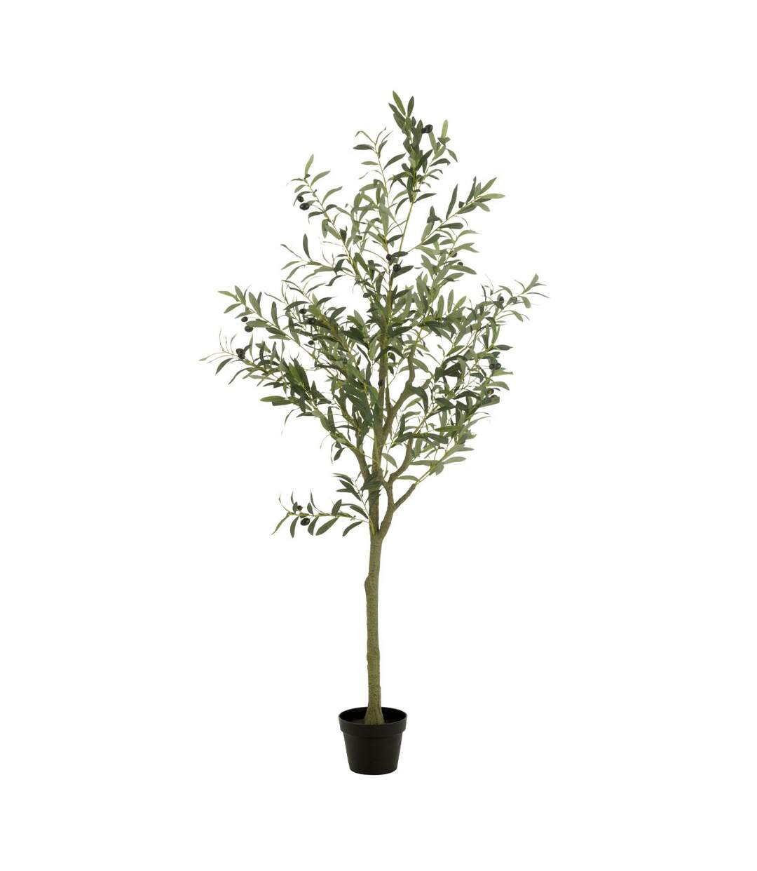 Plante Artificielle en Pot Olivier 180cm Vert-1