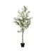 Plante Artificielle en Pot Olivier 180cm Vert-1