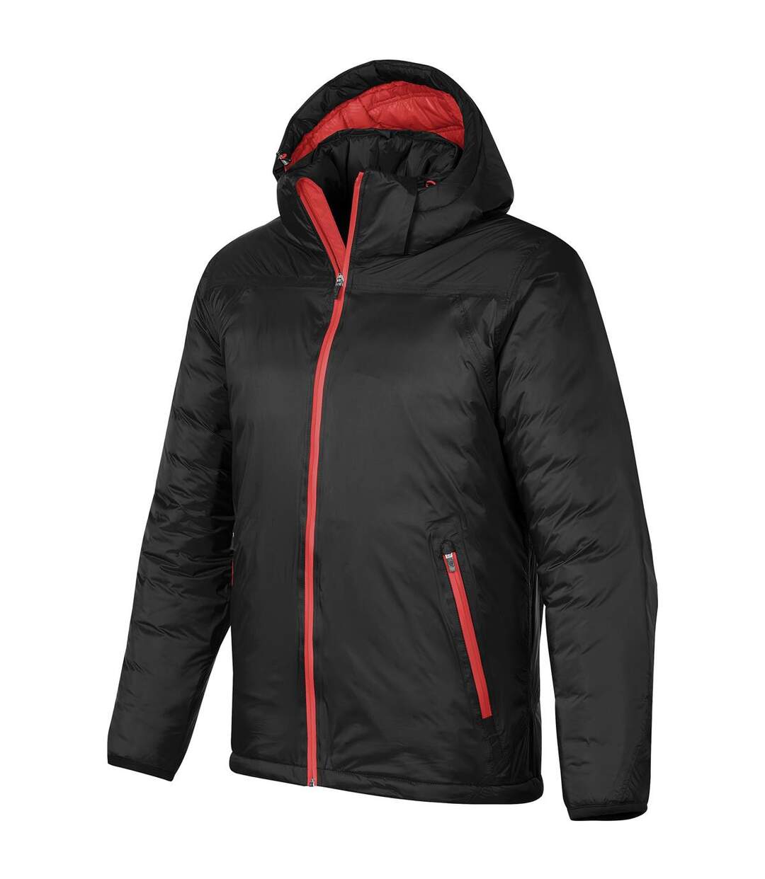 Stormtech Mens Black Ice Thermal Jacket (Black/Red)