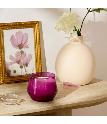 Bougie Parfumée en Verre Glowy 300g Framboise