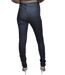 Pantalon femme taille haute coupe slim Bleu nuit - 5 poches, coton stretch-2