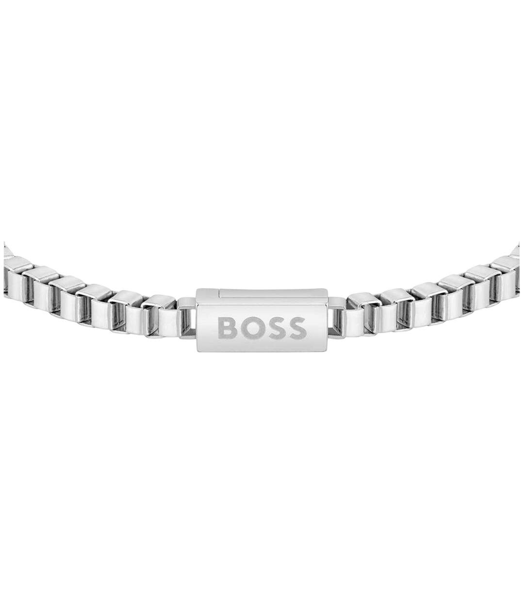 Mens Bracelet One Size Silver Boss-2