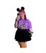 T-shirt Adulte Violet Mickey Mouse & Friends-1
