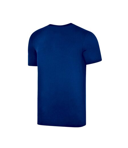 Umbro Mens Club Leisure T-Shirt (Royal Blue/White)