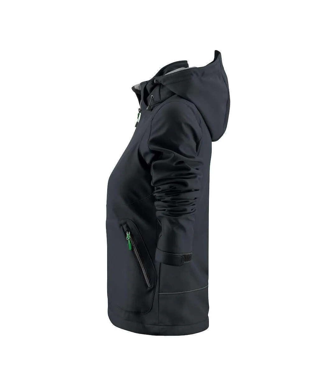 Veste Softshell Karting Femme Noir Printer-3