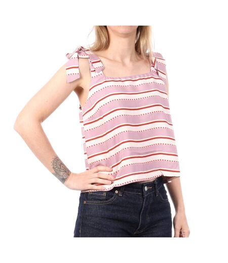 Top violet femme an'ge julia