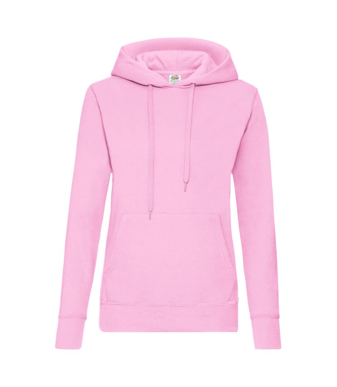 Fruit Of The Loom Ladies Lady Fit Hooded Sweatshirt / Hoodie (Light Pink) - UTBC363-1