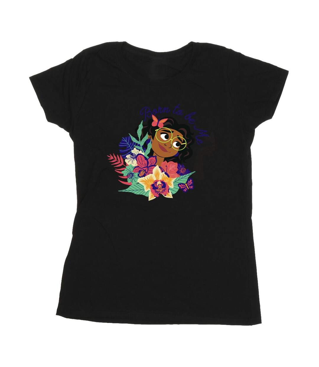 Disney - T-shirt ENCANTO BORN TO BE ME - Femme (Noir) - UTBI19612-1