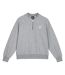 Umbro Womens/Ladies Core Half Zip Sweatshirt (Grey Marl/White)