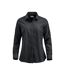 Clique Womens/Ladies Garland Formal Shirt (Black) - UTUB333