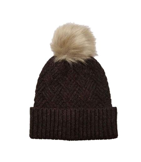 Bonnet marron femme only kate