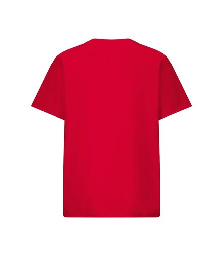 Unisex Adult Work Tunic Red Exner