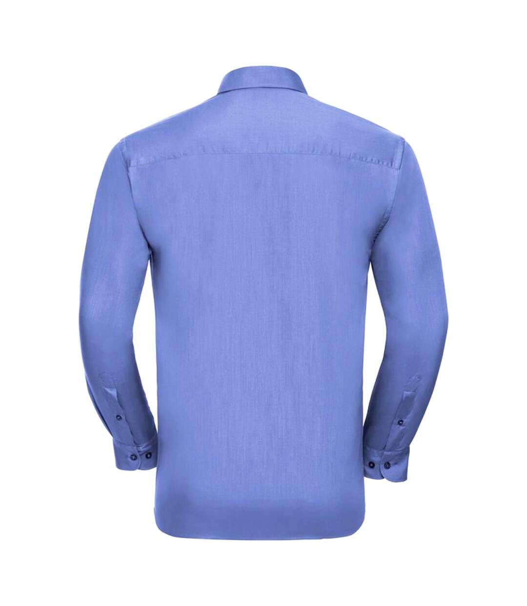 Collection Chemise À Manches Longues Pour Hommes Bleu Clair Russell-3