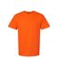 Unisex adult softstyle midweight t-shirt orange Gildan