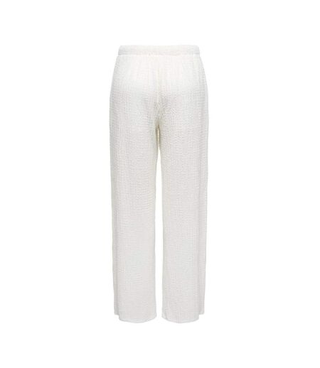 Pantalon fluide blanc femme jdy turbo