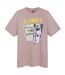 Amplified - T-shirt ONE WAY OR ANOTHER - Homme (Rose) - UTGD1733