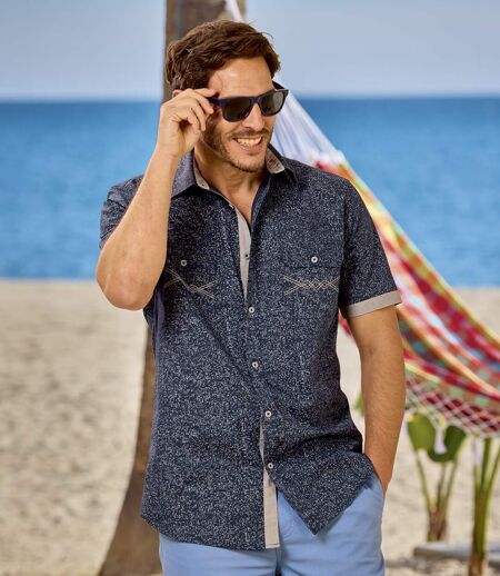 La Chemise Manches Courtes en Popeline