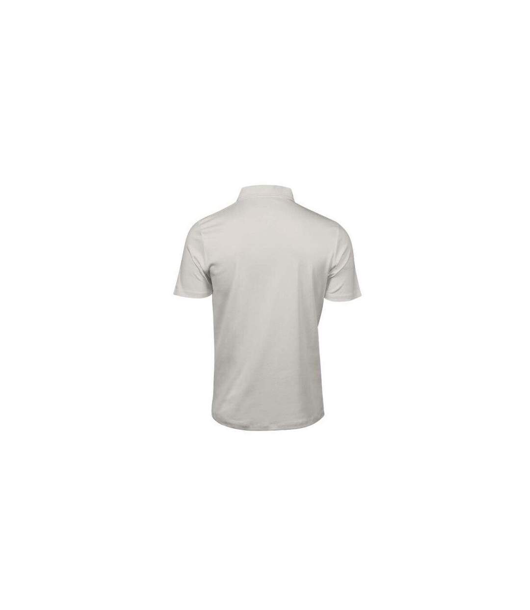 Mens Pima Short Sleeve Cotton Polo Shirt Cement Tee Jays-4