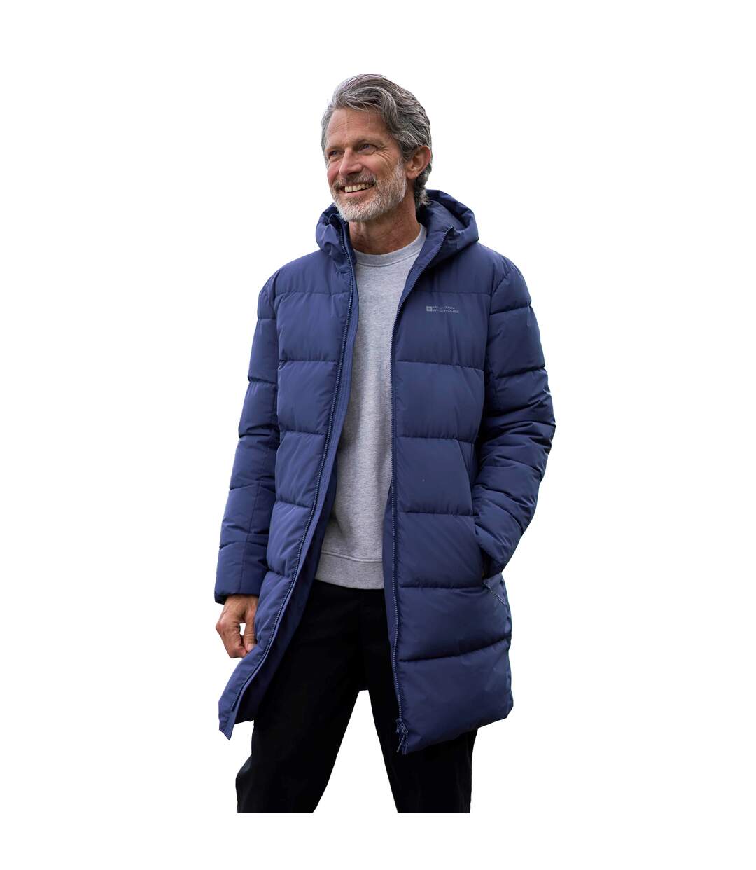 Doudoune Matelassée Vortex Homme Bleu Marine Mountain Warehouse-1