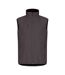 Mens classic soft shell jacket dark grey Clique-1