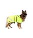 2 in 1 waterproof reflective dog coat 76cm fluorescent yellow Firefoot