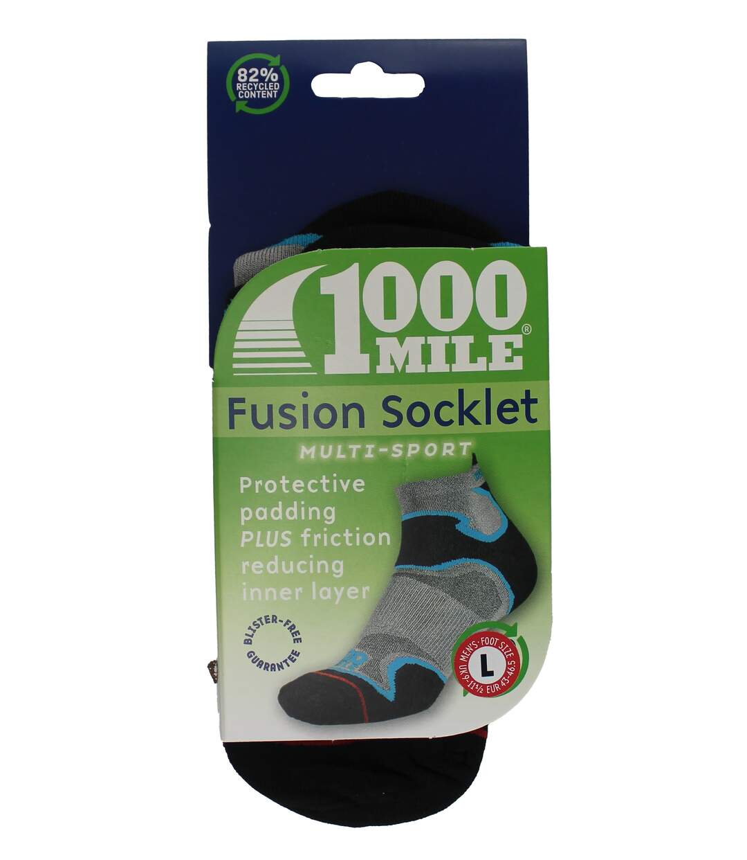 Chaussettes basses Fusion Socklet Repreve pour hommes