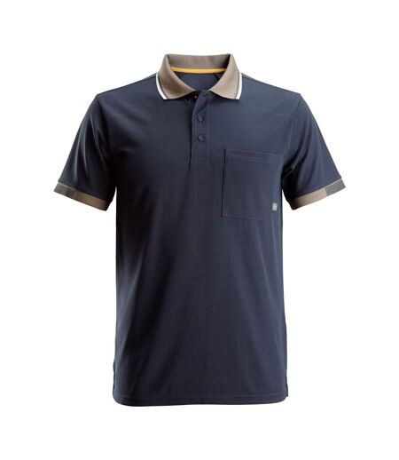 Polo à manches courtes allroundwork 37.5 homme bleu marine Snickers