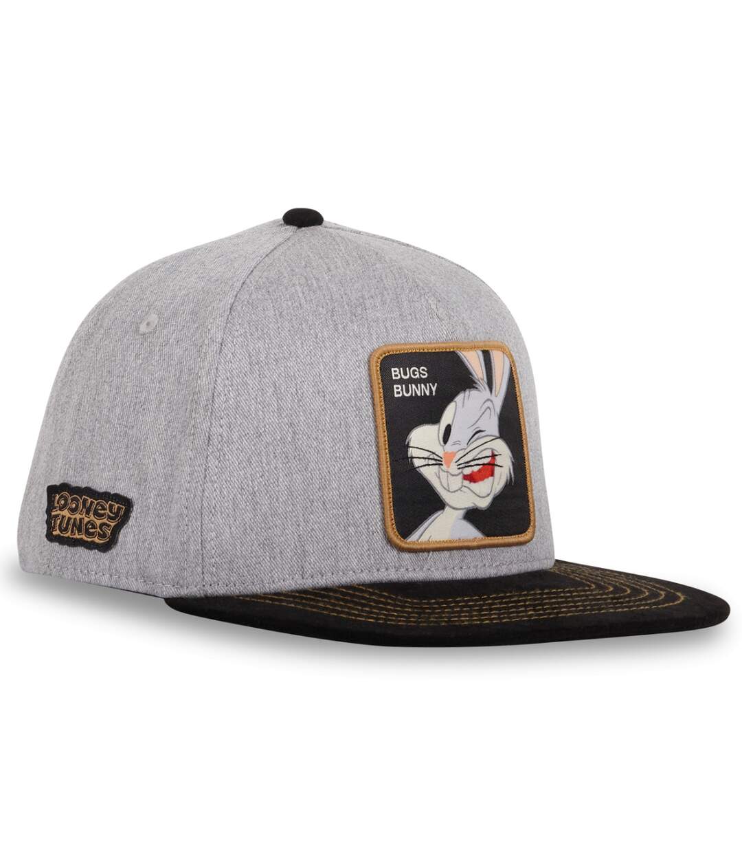 Casquette homme flat visière plate Looney Tunes Bugs Bunny Capslab-3