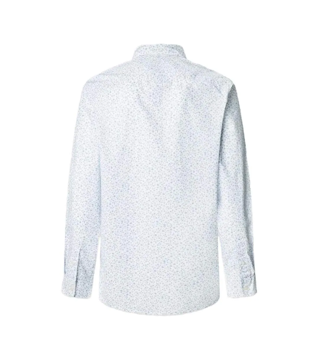 Chemise blanc/bleu homme pepe jeans anson-2