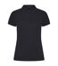 Womens/ladies pique polo shirt navy Henbury