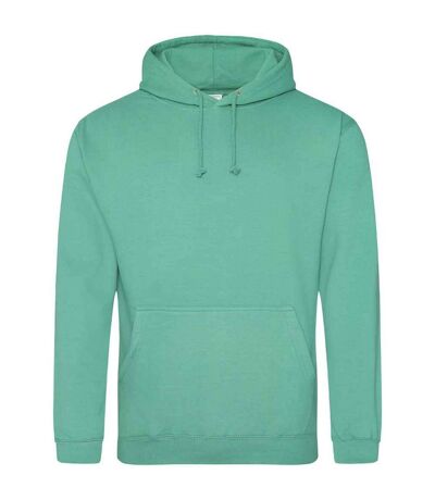 Sweat à capuche college adulte vert printemps Awdis Awdis