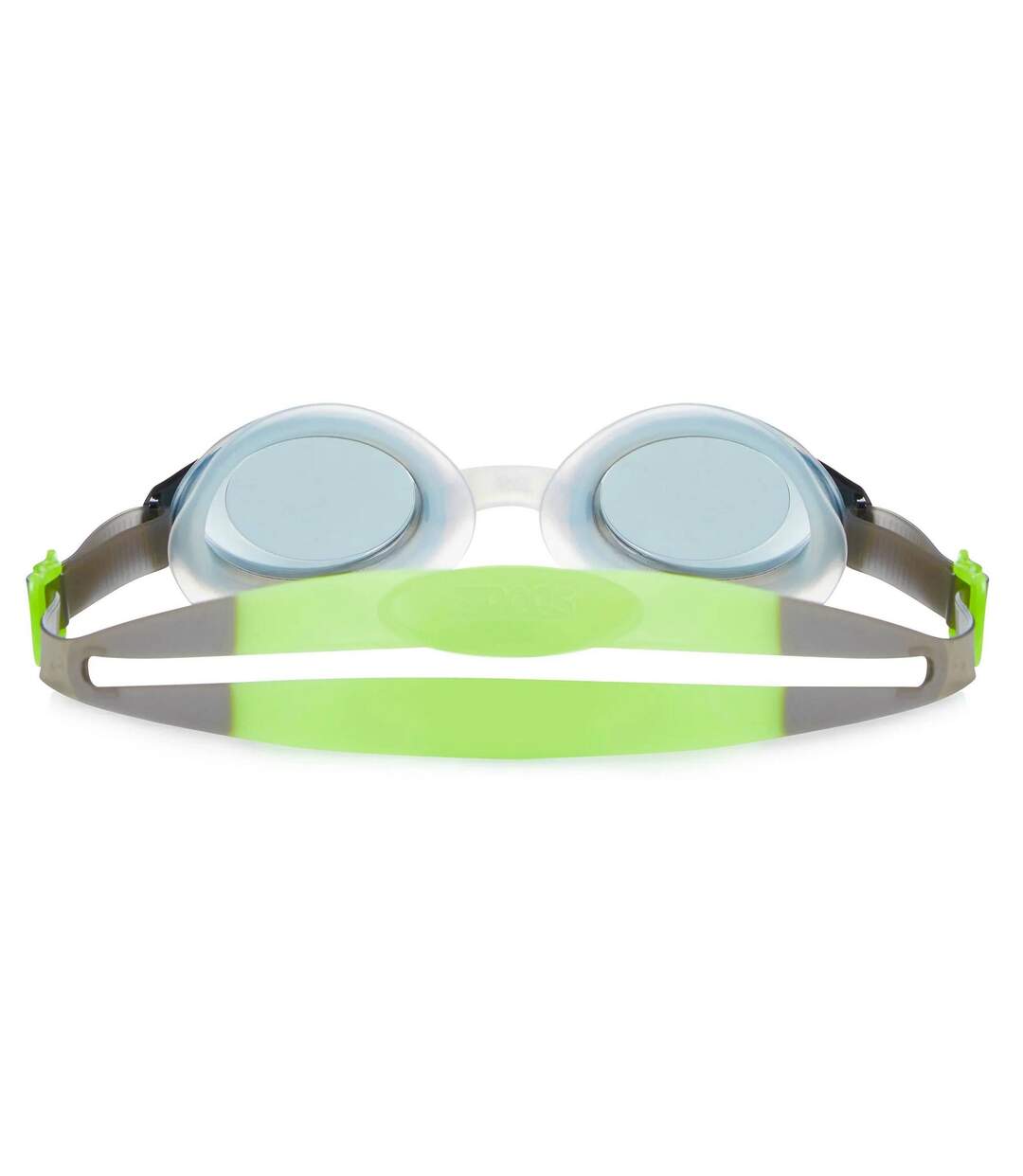 Unisex Adult Bondi Swimming Goggles Black Lime Zoggs-2