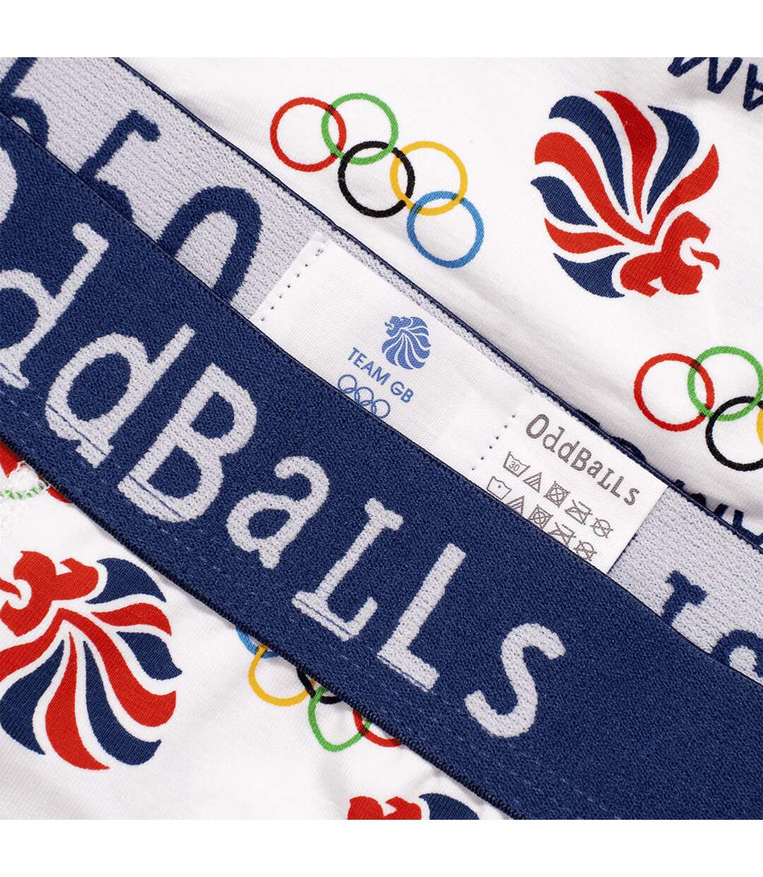 OddBalls - Caleçon Homme Team GB | Sous-vêtement Coton Doux et Respirant-3