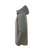 Mens Lightweight Waterproof Hiking Jacket with Hood Half Zip Rain Shell Coat-3