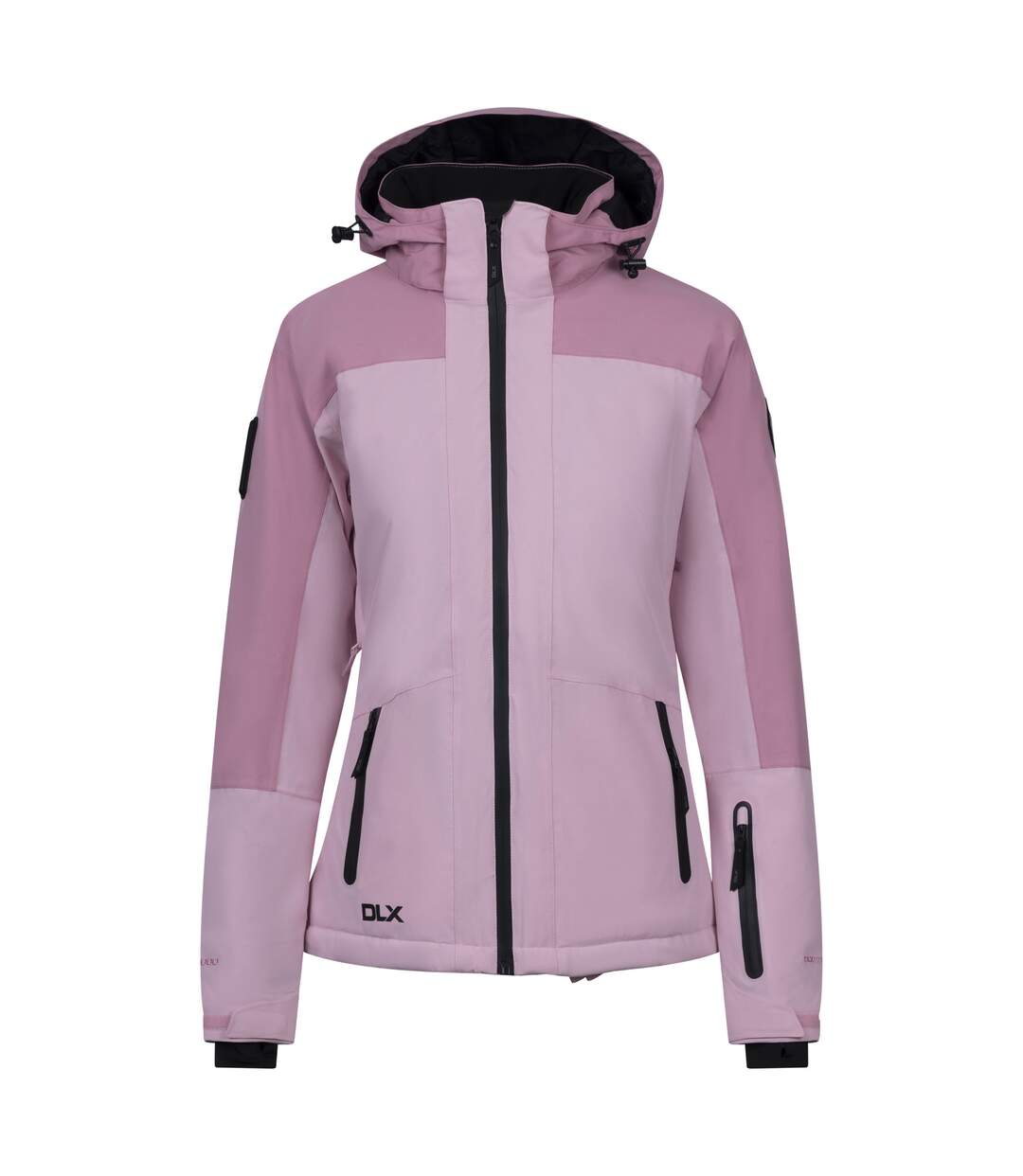 Womens/ladies Erika Dlx Ski Jacket Carnation Trespass-1