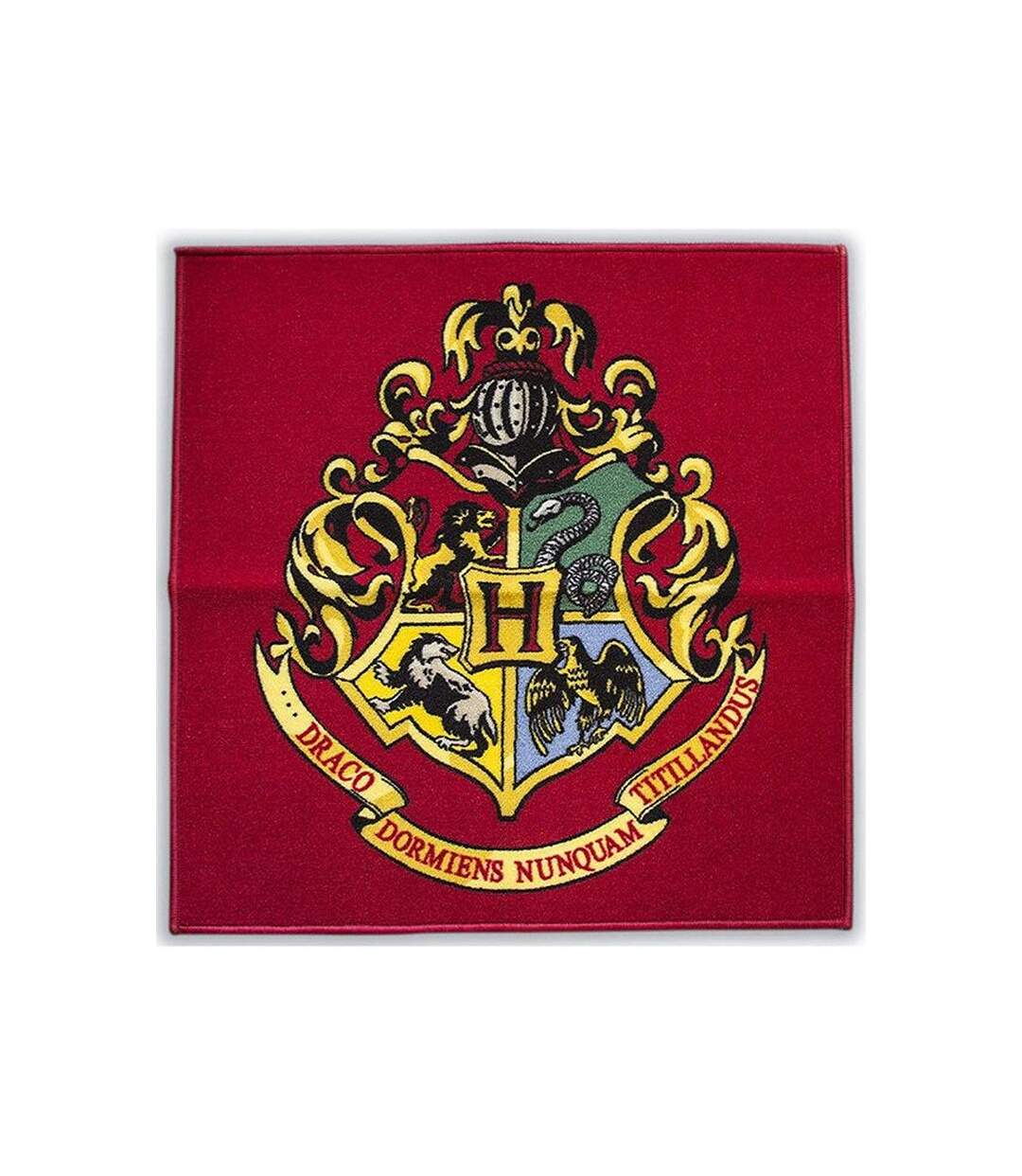 Hogwarts crest rug one size burgundy/yellow Harry Potter