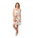 Robe fleurie courte Vera casual chic Coton Du Monde-1