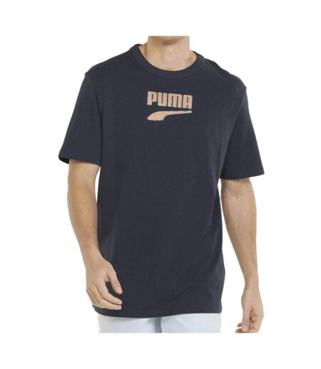 T-shirt Marine Homme Puma Downtown - M