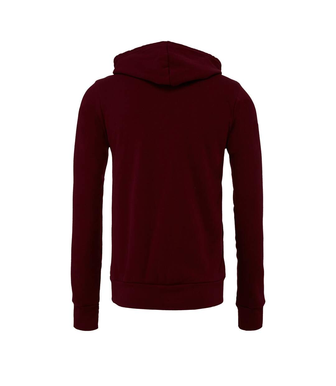 Veste à capuche adulte bordeaux Bella + Canvas Bella + Canvas