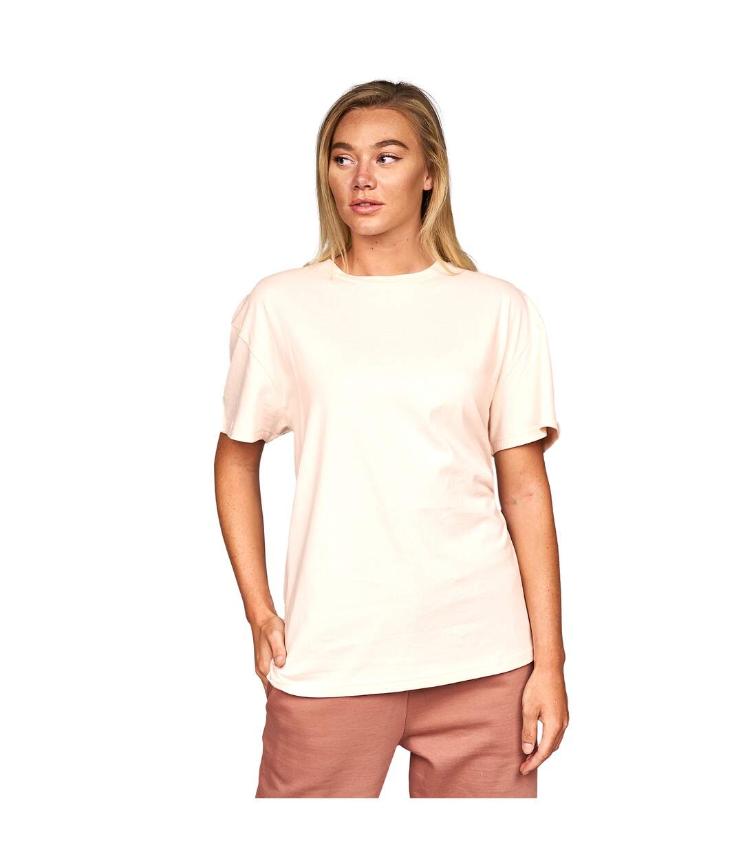 T-shirt adalee femme rose clair Juice-4