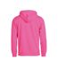 Unisex Adult Basic Hoodie Bright Cerise Clique-2